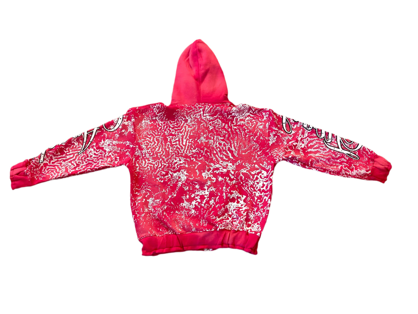 "Living Angelz" Pink Zip Up