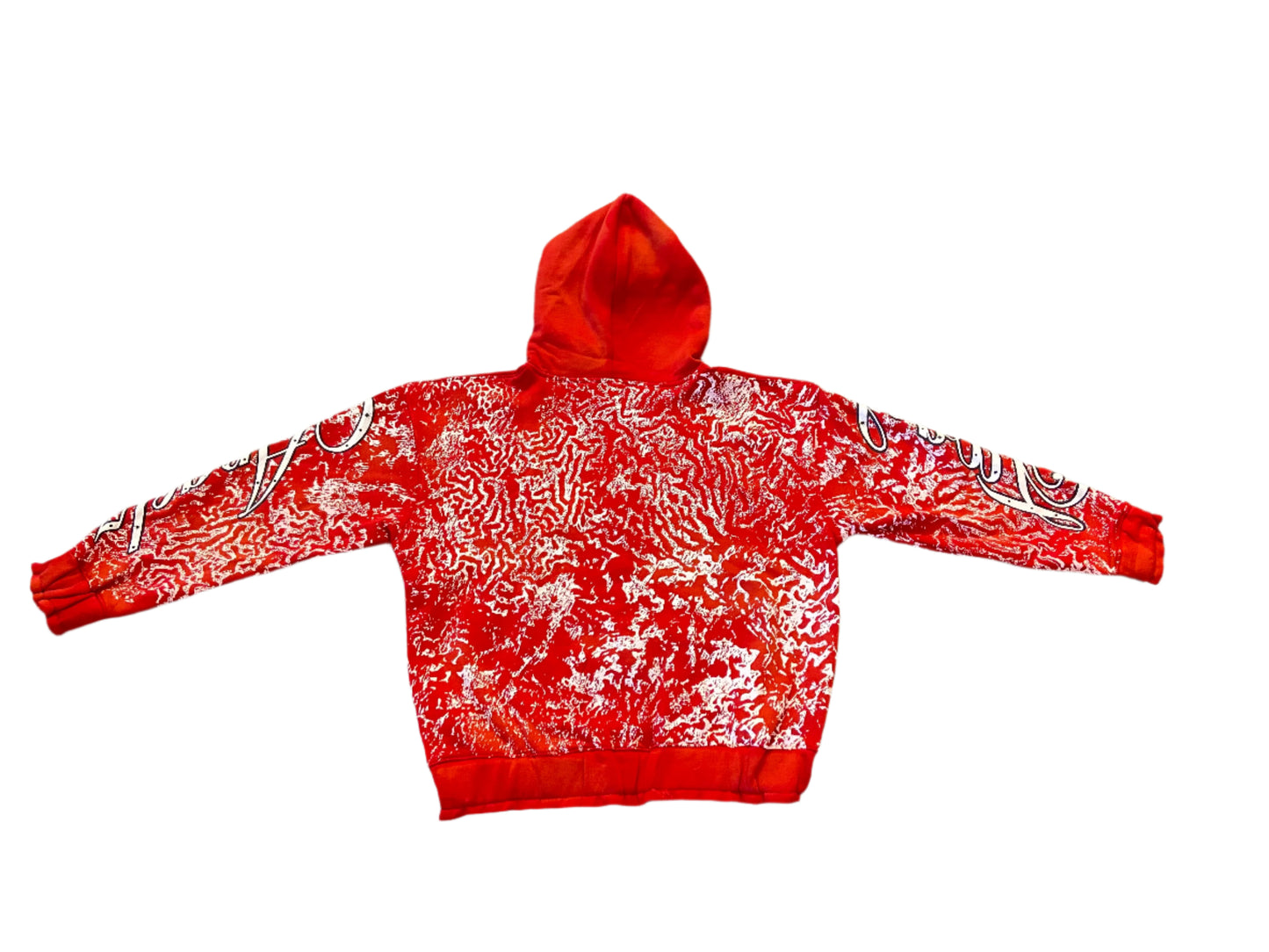 "Living Angelz" Red Zip Up