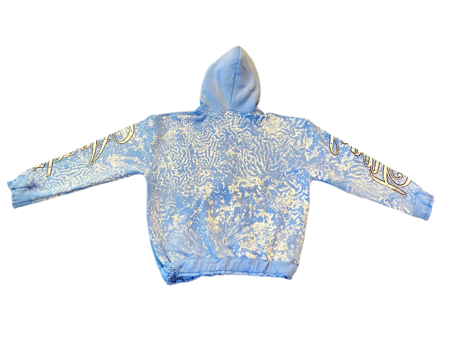 "Living Angelz" Blue Zip Up