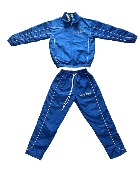 Blue Windbreaker Set