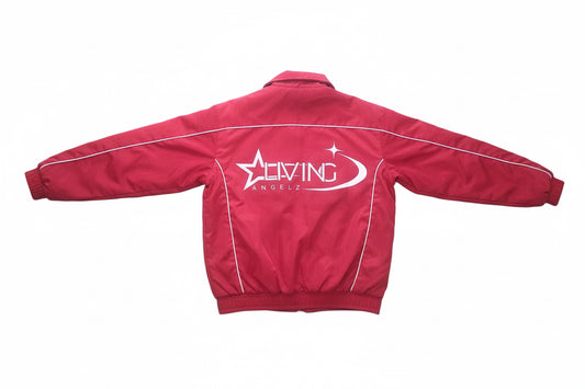 Red Windbreaker Set